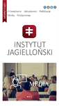 Mobile Screenshot of jagiellonski.pl
