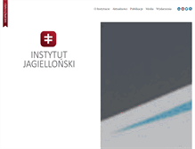 Tablet Screenshot of jagiellonski.pl
